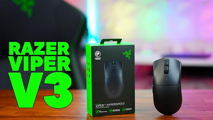 Razer Viper v3 Hyperspeed ワイヤレスマウス 本体 Amazon.com: Razer Viper V3 HyperSpeed Wireless Esports